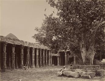 SAMUEL BOURNE (1834-1912), et alia A selection of 24 photographs of India and Ceylon.